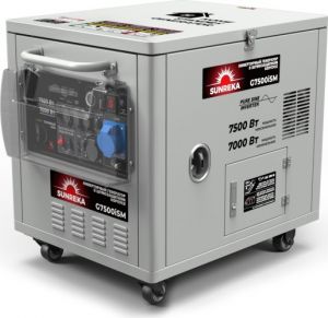 Генератор инверторный G7500iSM (7,5квт, 1ф, электро стартер в корпусе)