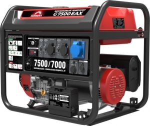 Генератор бензиновый  G7500EAX (7,5кВт, 1ф, электростартер)