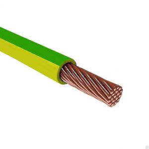 Провод ПуГВ (ПВ3)- 16мм2  желто-зеленый PE