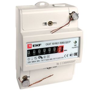 Счетчик электрической энергии СКАТ 101М/1-3 Ш2 Р1 5(60)A EKF PROxima