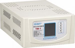 Автоматический ступенчатый регулятор напряжения TM-1.5 . 1,5 кВА (CHINT)